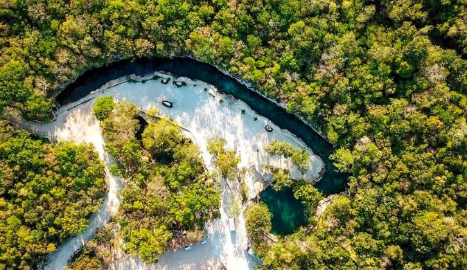 Cenotes In Riviera Maya 