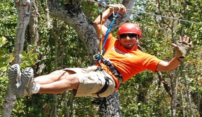 Cenote Swimming and Zip Lines Private Tour