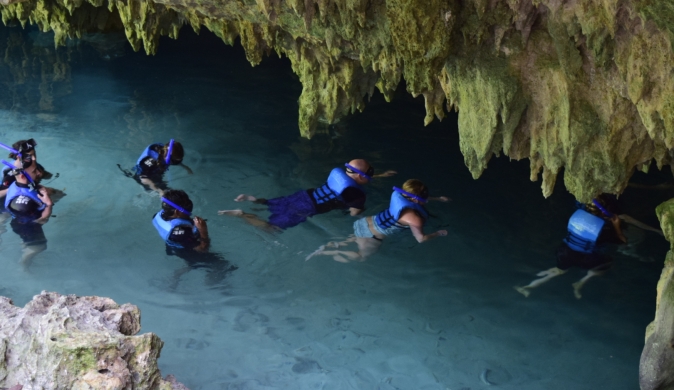 Reef Snorkel and Cenote Swim Tour